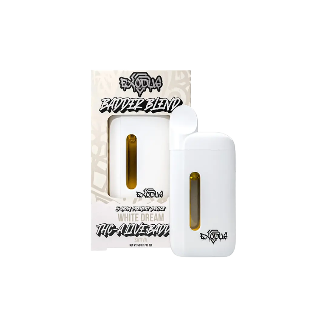 EXODUS BADDER THC-A BLEND 5GM DISPOSABLE EXODUS
