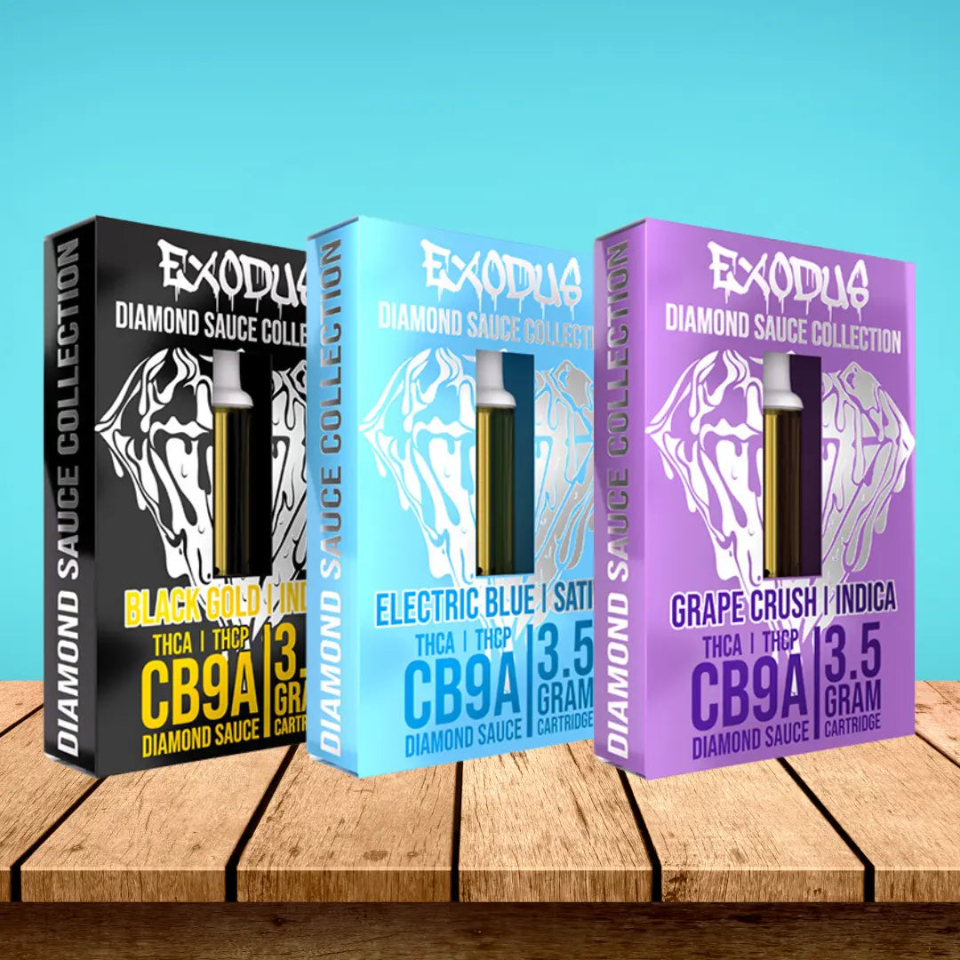 EXODUS DIAMOND SAUCE THC-A 3.5GM CART EXODUS