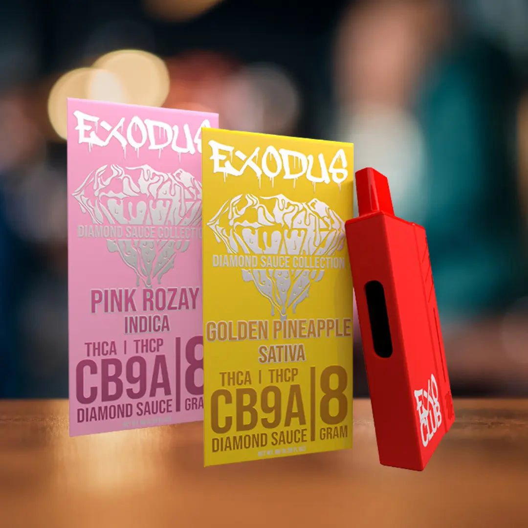 EXODUS DIAMOND SAUCE THC-A 8GM DISPOSABLE EXODUS