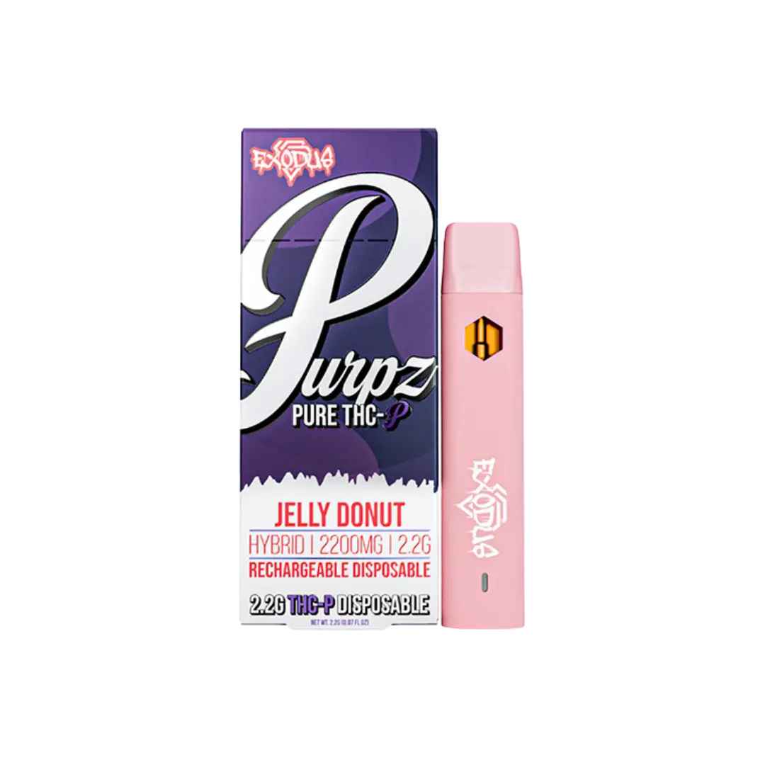 EXODUS PURPZ THC-P 2.2GM DISPOSABLE EXODUS