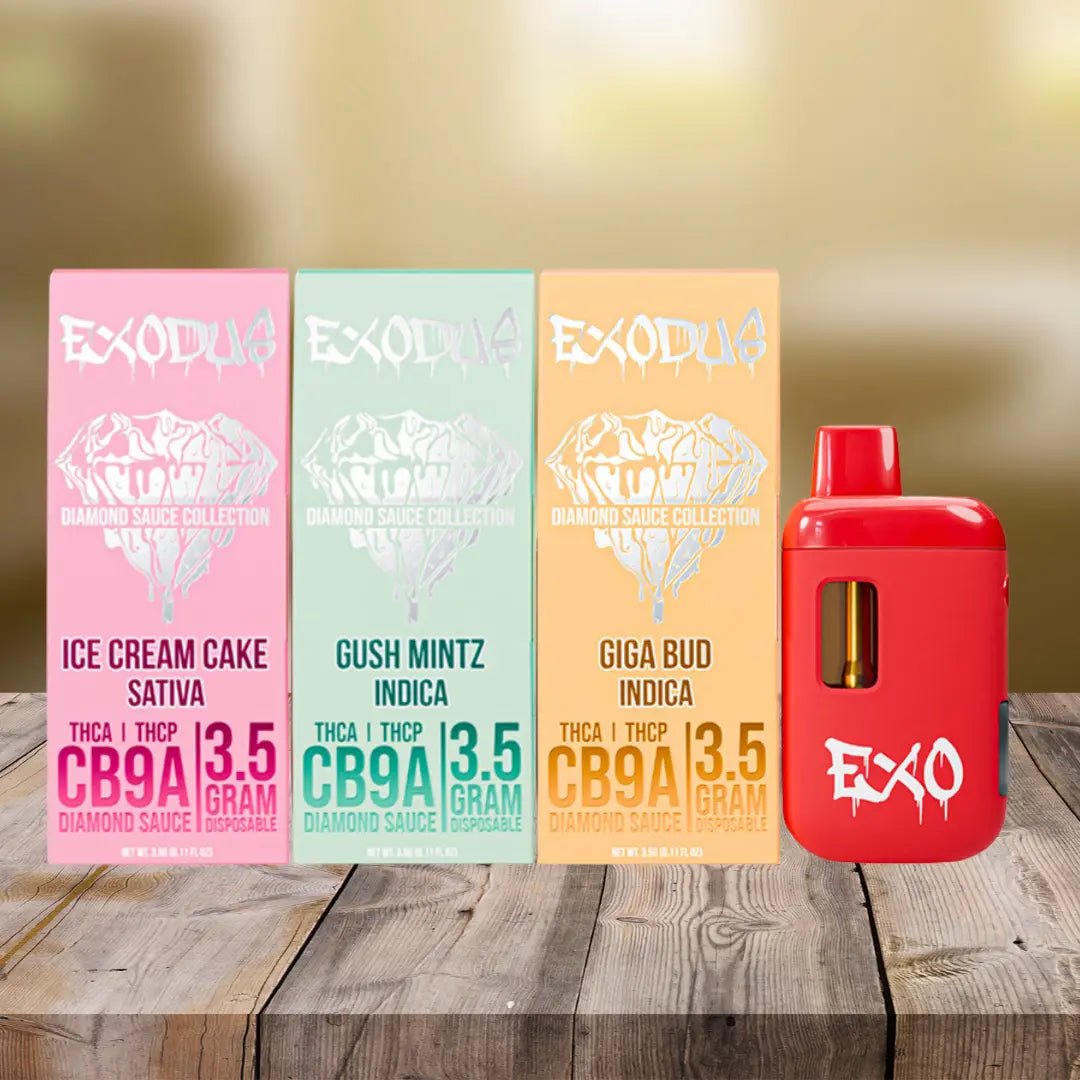 EXODUS THC-A DIAMOND SAUCE 3.5GM DISPOSABLE EXODUS