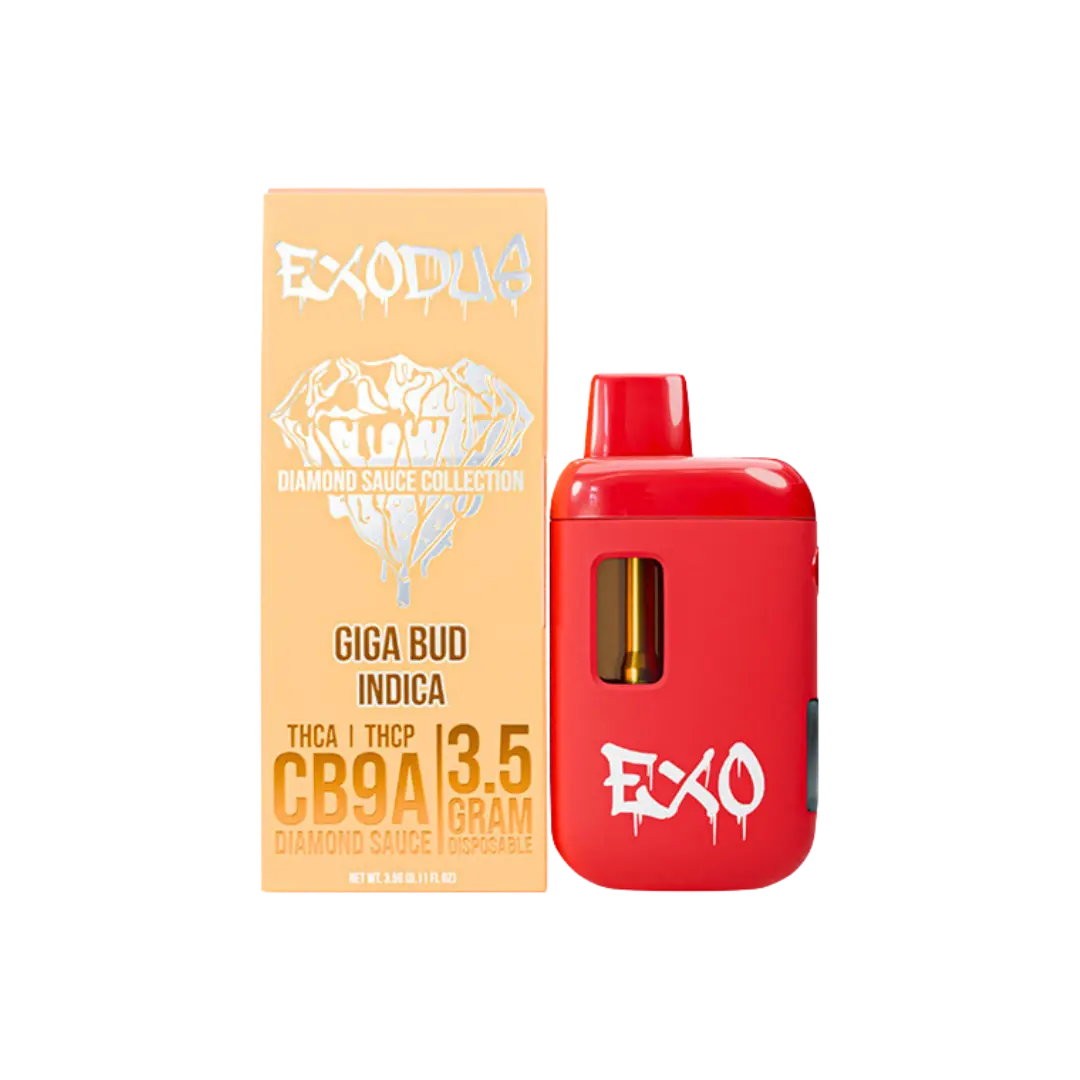 EXODUS THC-A DIAMOND SAUCE 3.5GM DISPOSABLE EXODUS