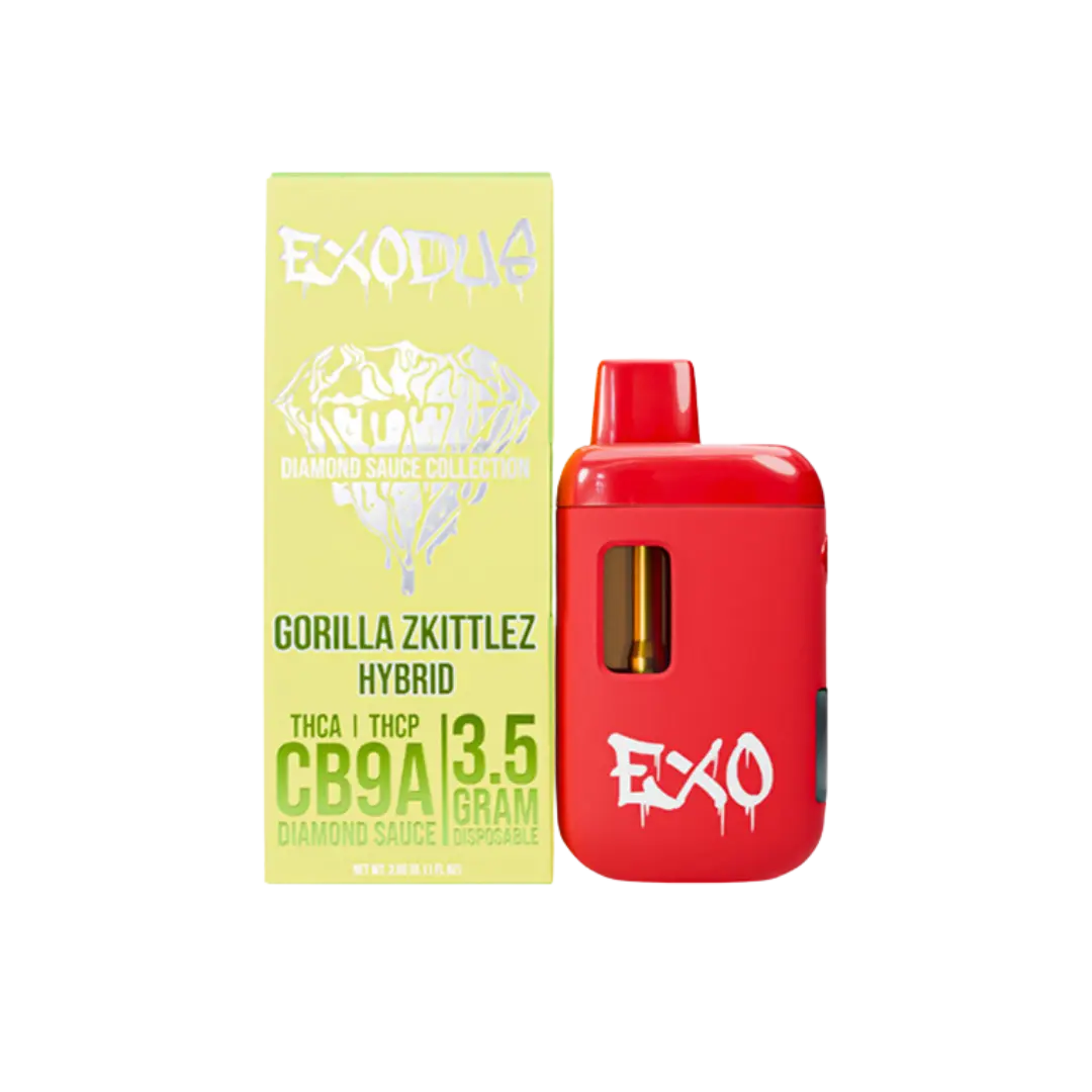 EXODUS THC-A DIAMOND SAUCE 3.5GM DISPOSABLE EXODUS