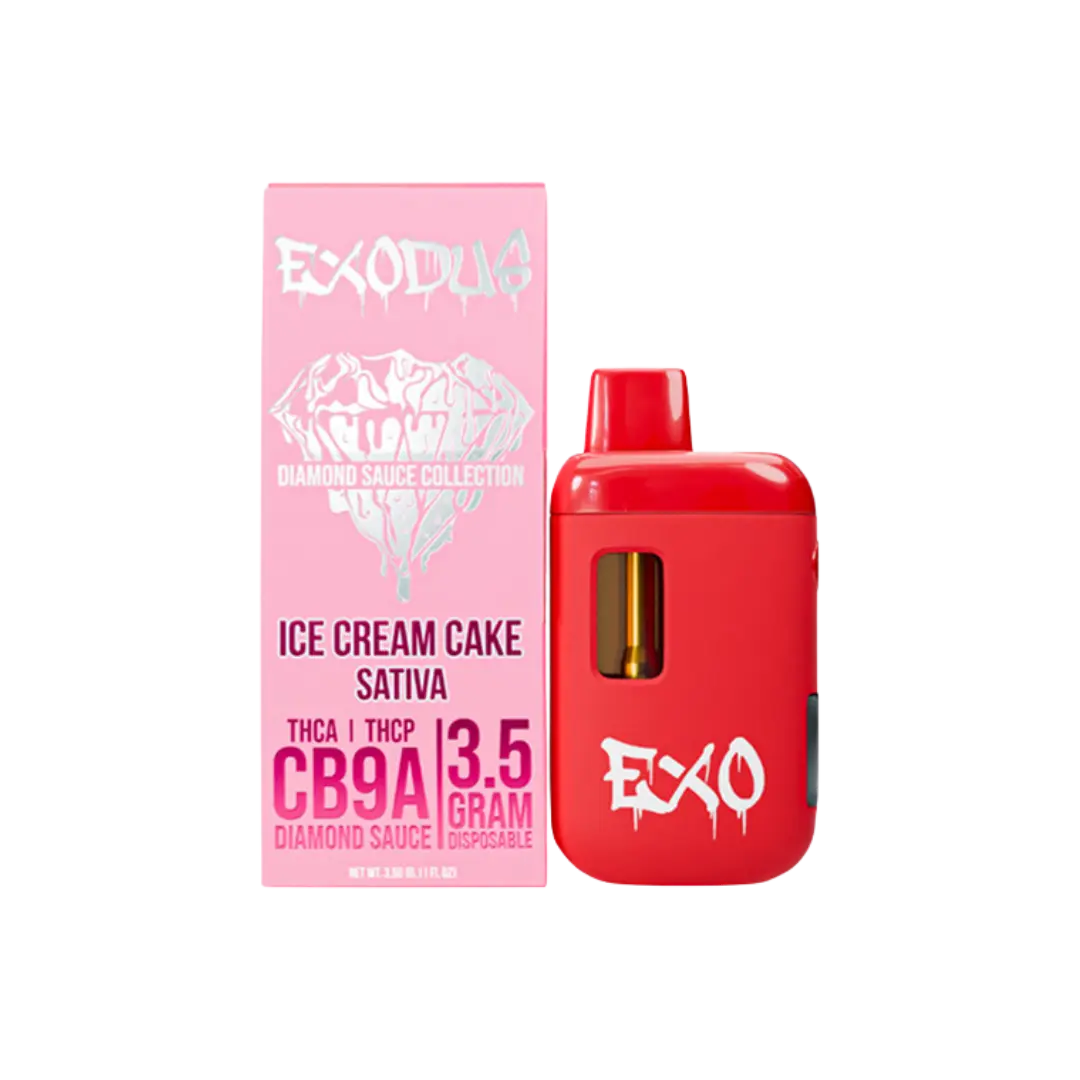 EXODUS THC-A DIAMOND SAUCE 3.5GM DISPOSABLE EXODUS