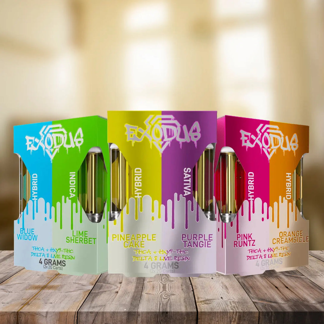 EXODUS THCA 4GM CARTS 2CT 2GM/PC EXODUS