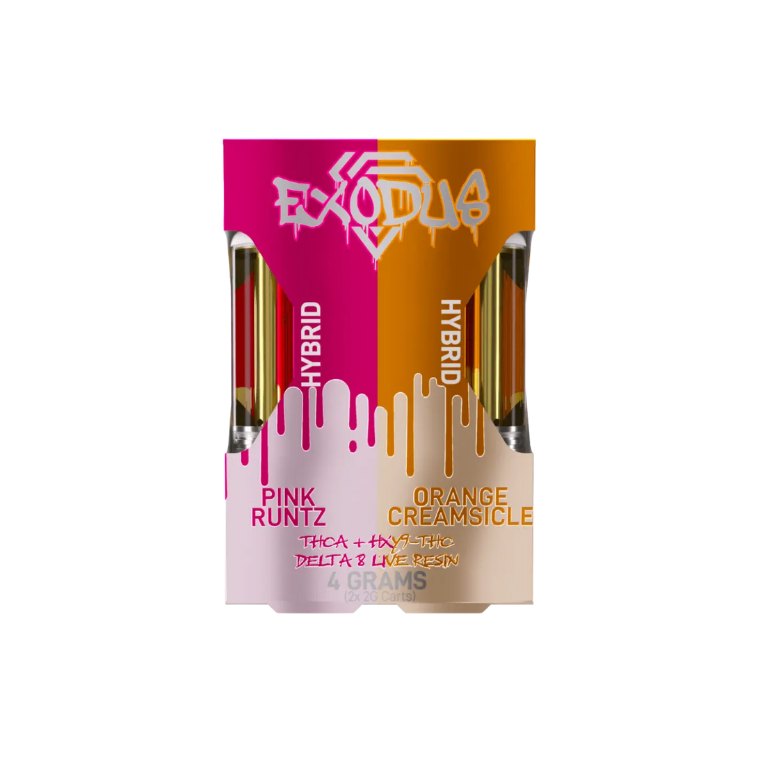 EXODUS THCA 4GM CARTS 2CT 2GM/PC EXODUS