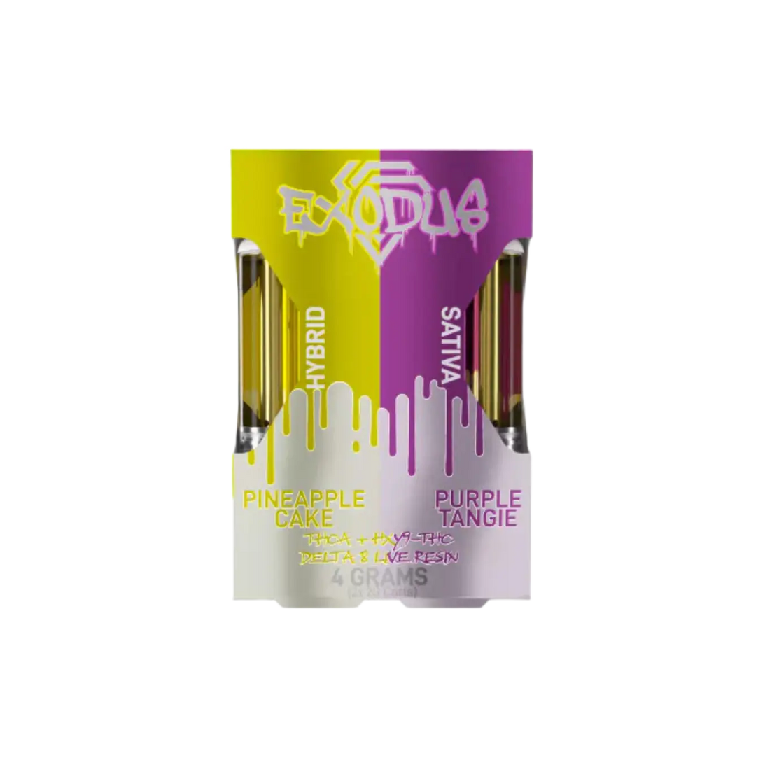 EXODUS THCA 4GM CARTS 2CT 2GM/PC EXODUS