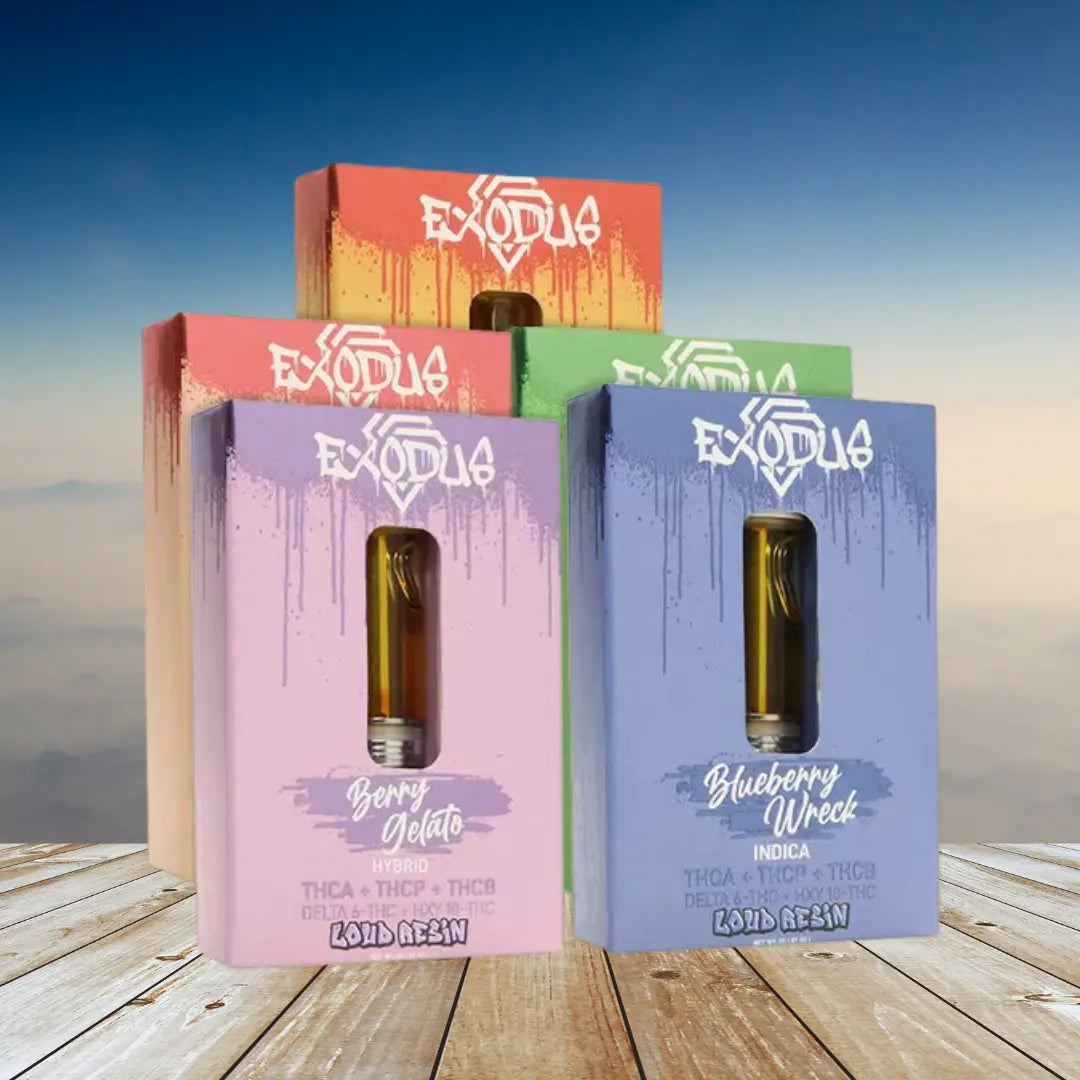 EXODUS ZOOTED LOUD RESIN THCA 2GM CART EXODUS