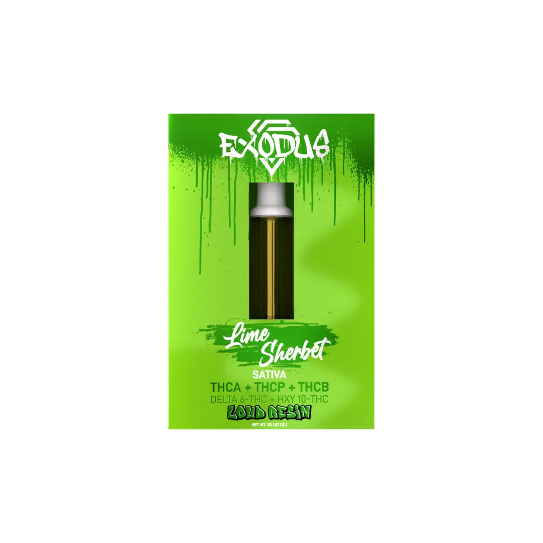 EXODUS ZOOTED LOUD RESIN THCA 2GM CART EXODUS
