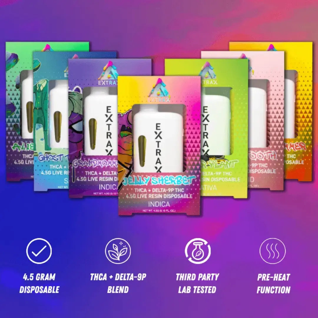 EXTRAX ADIOS 4.5GM LIVE RESIN DISPOSABLE EXTRAX