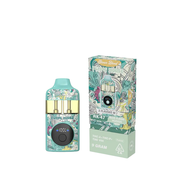 FLYING HORSE 9GM THC-A 3 IN 1 FLAV DISPOSABLE FLYING HORSE