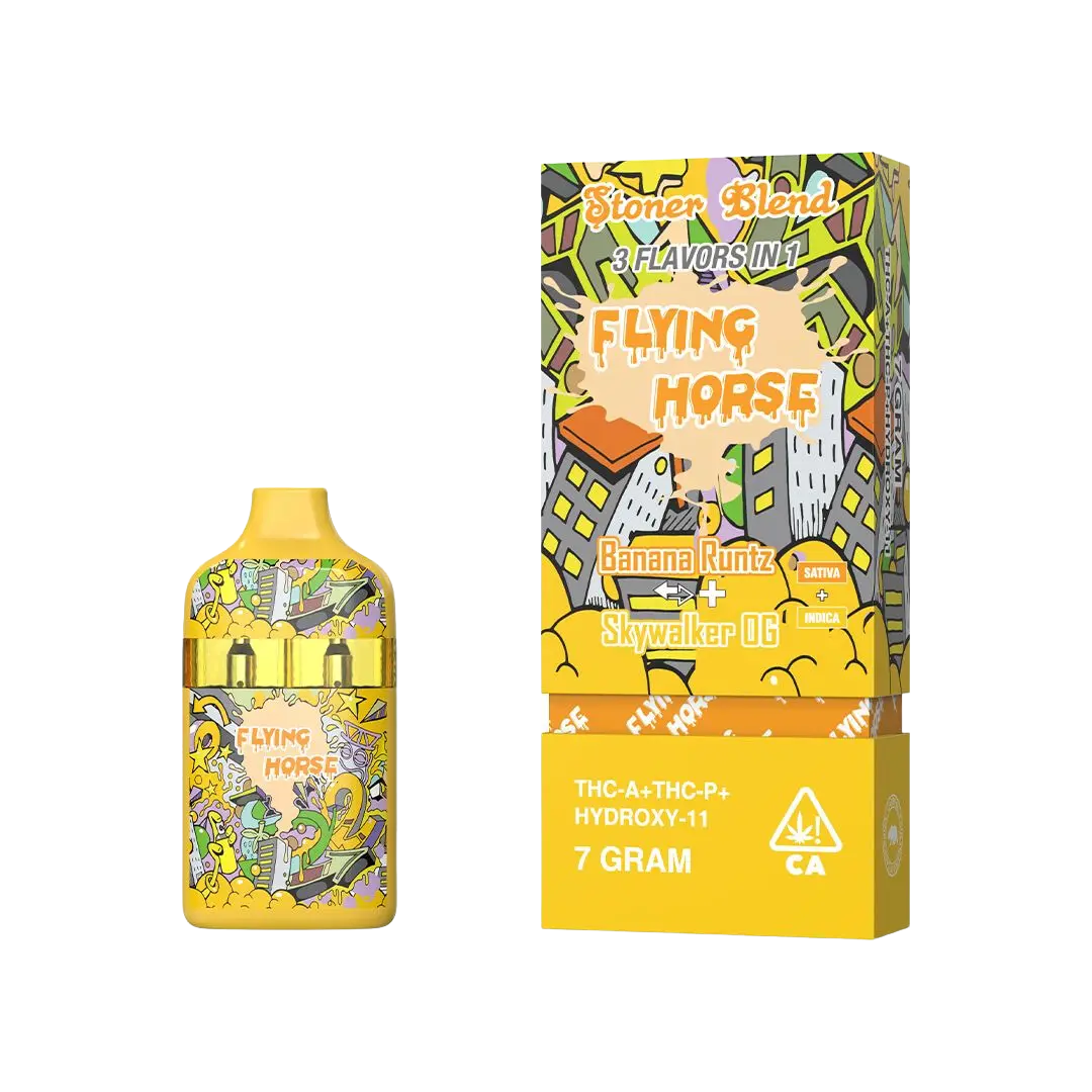 FLYING HORSE STONER BLEND 3 IN 1 7GM DISPOSABLE FLYING HORSE