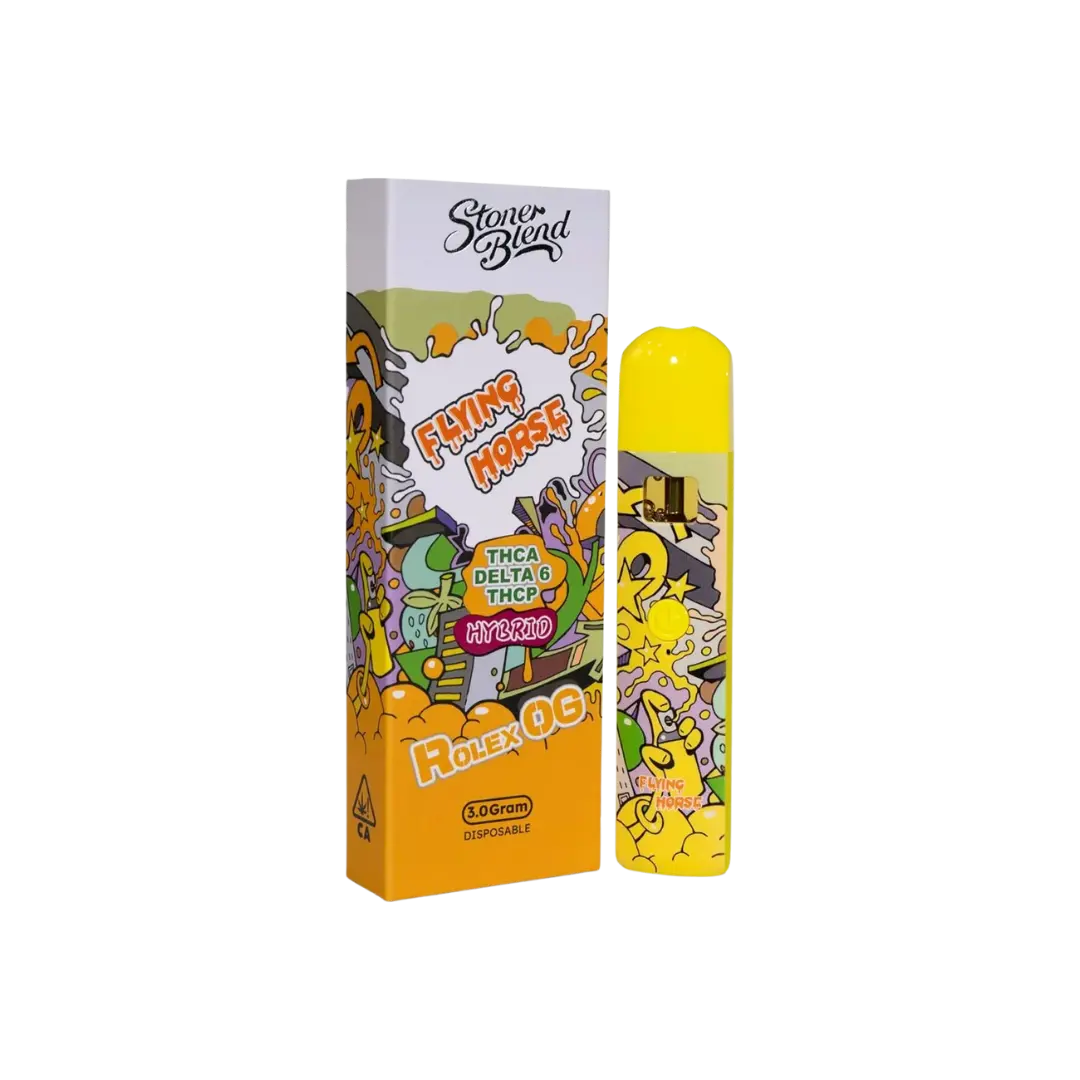 FLYING HORSE STONER BLEND THCP 3GM DISPOSABLE FLYING HORSE