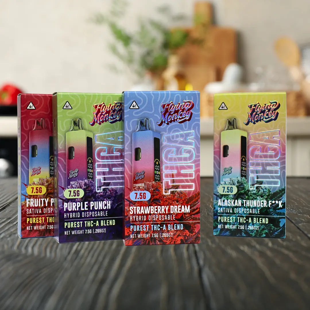 FLYING MONKEY PUREST 7.5GM THC-A BLEND V2 DISPOSABLE FLYING MONKEY