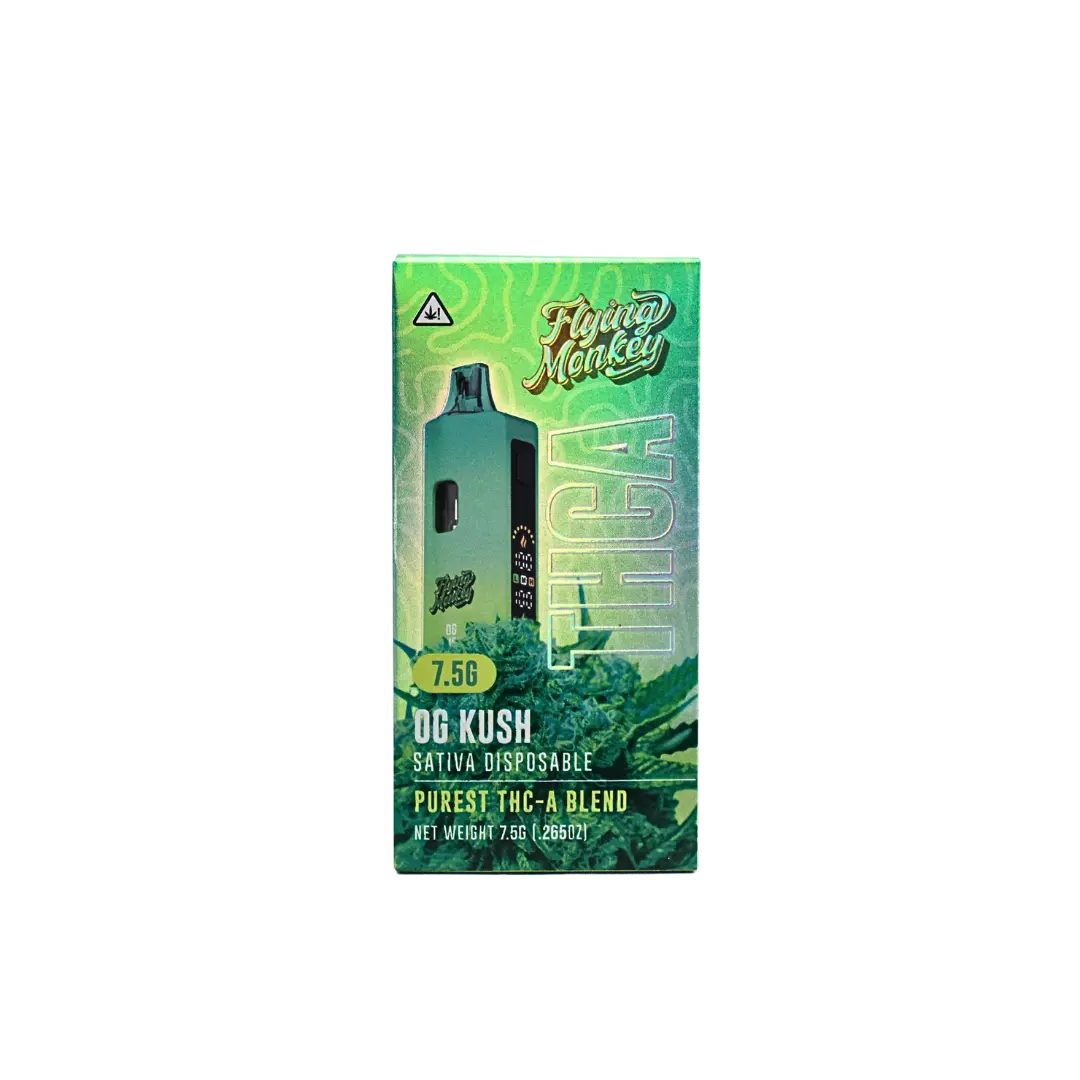 FLYING MONKEY PUREST 7.5GM THC-A BLEND V2 DISPOSABLE FLYING MONKEY