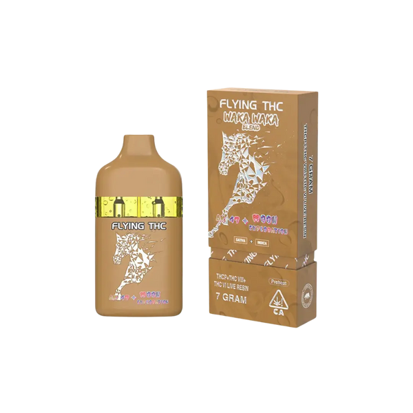 FLYING THC WAKA WAKA BLEND 7GM THCP 3 IN 1 FLAV DISPOSABLE FLYING HORSE