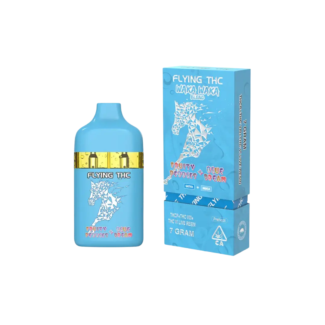 FLYING THC WAKA WAKA BLEND 7GM THCP 3 IN 1 FLAV DISPOSABLE FLYING HORSE