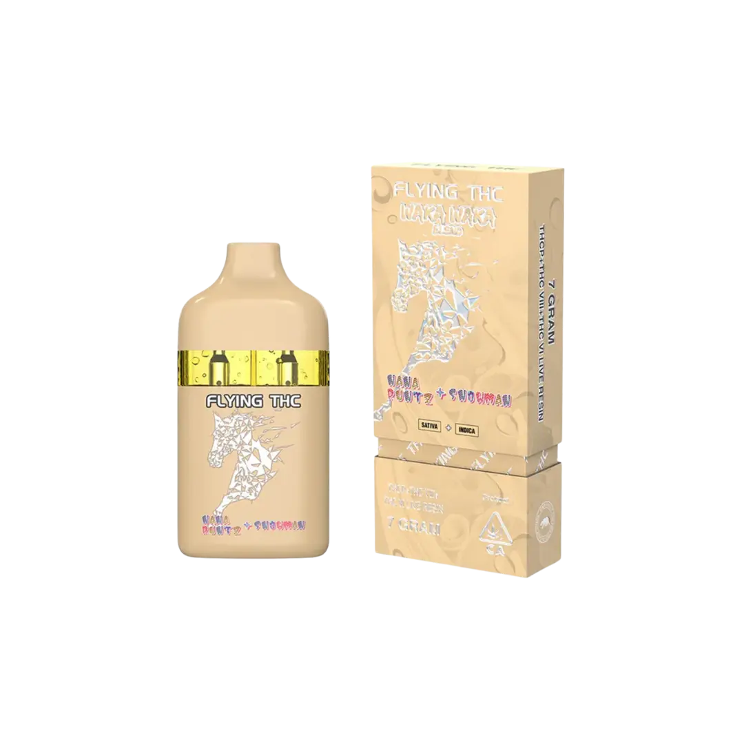 FLYING THC WAKA WAKA BLEND 7GM THCP 3 IN 1 FLAV DISPOSABLE FLYING HORSE