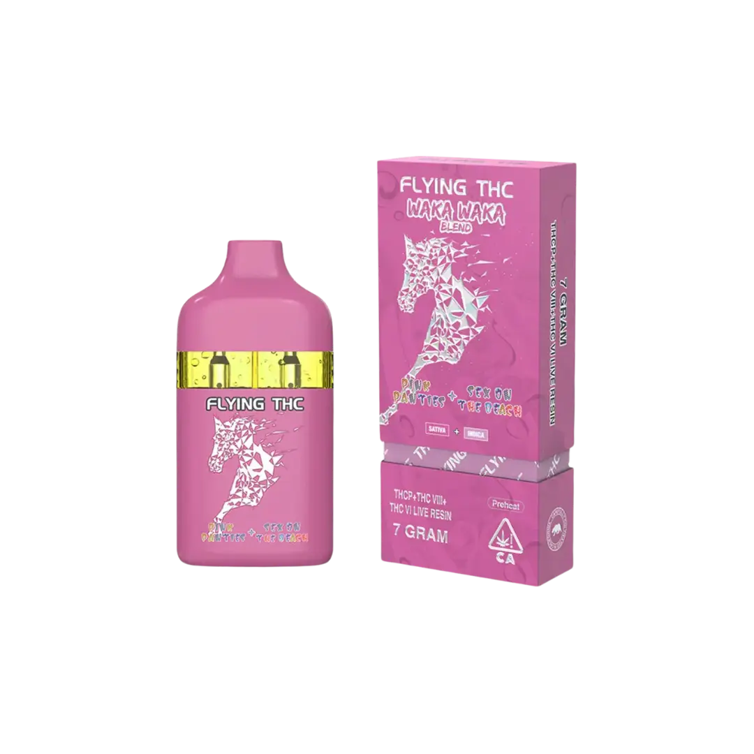 FLYING THC WAKA WAKA BLEND 7GM THCP 3 IN 1 FLAV DISPOSABLE FLYING HORSE