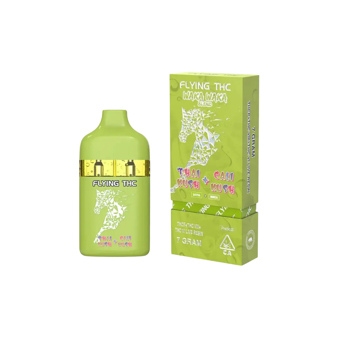 FLYING THC WAKA WAKA BLEND 7GM THCP 3 IN 1 FLAV DISPOSABLE FLYING HORSE