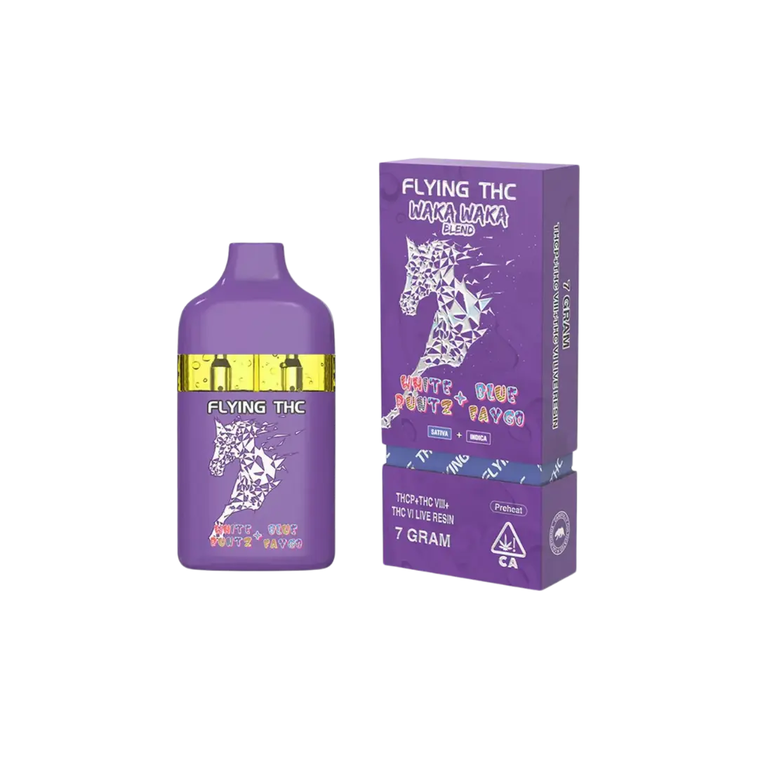 FLYING THC WAKA WAKA BLEND 7GM THCP 3 IN 1 FLAV DISPOSABLE FLYING HORSE