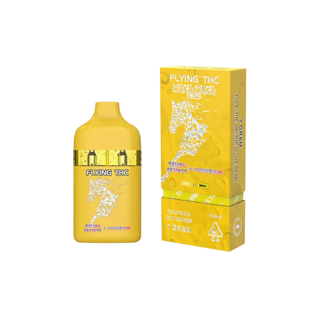 FLYING THC WAKA WAKA BLEND 7GM THCP 3 IN 1 FLAV DISPOSABLE FLYING HORSE