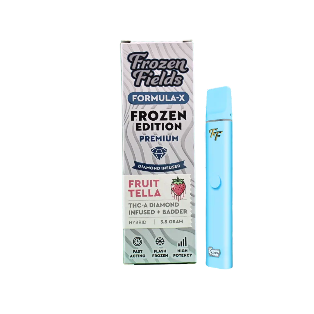 FROZEN FIELDS 3.5GM FROZEN THC-A DIAMOND DISPOSABLE FROZEN FIELDS
