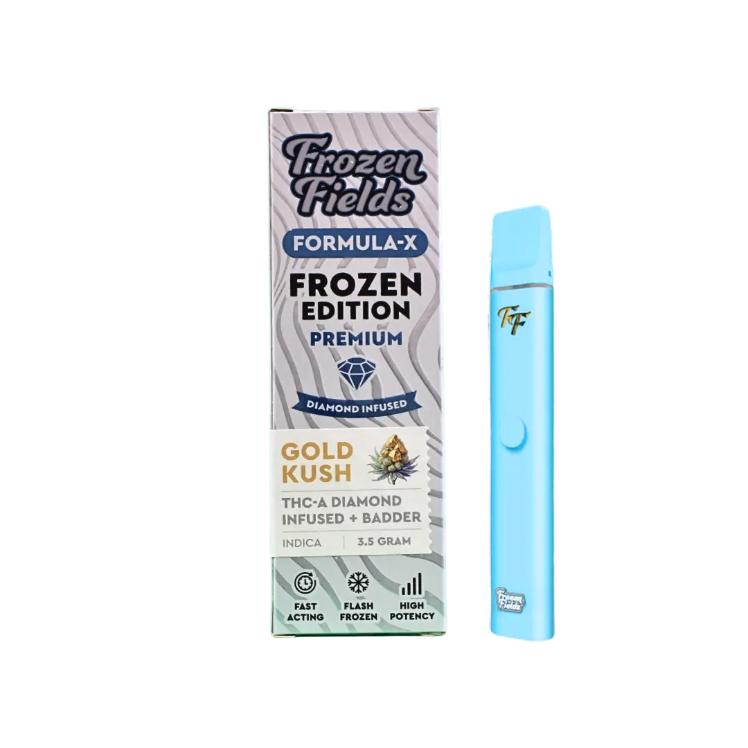 FROZEN FIELDS 3.5GM FROZEN THC-A DIAMOND DISPOSABLE FROZEN FIELDS