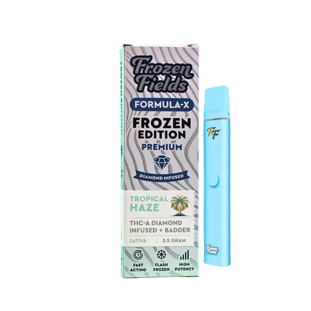 FROZEN FIELDS 3.5GM FROZEN THC-A DIAMOND DISPOSABLE FROZEN FIELDS