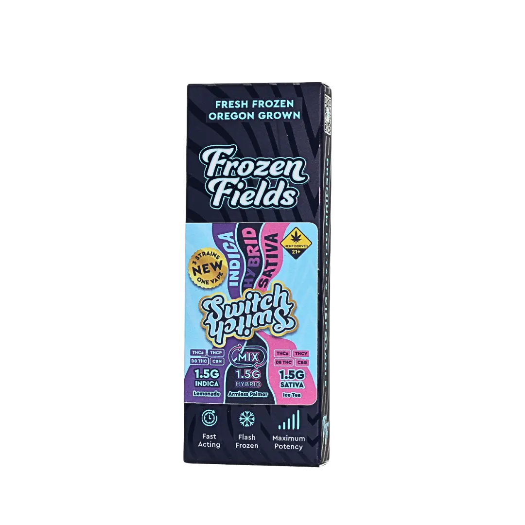 FROZEN FIELDS 3GM 3 IN1 THC-A 1.5GM/EA DISPOSABLE FROZEN FIELDS