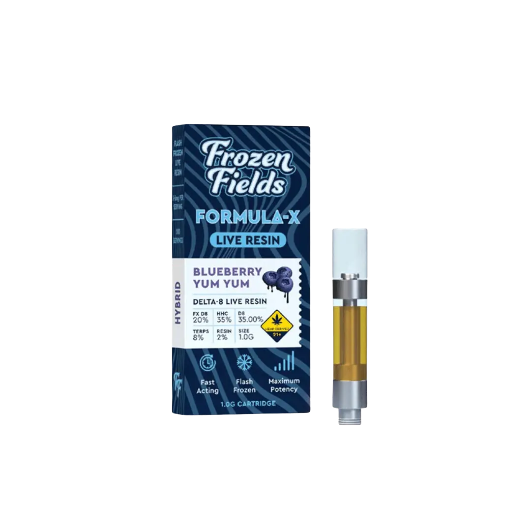 FROZEN FIELDS THC-A 1GM LIVE RESIN CARTRIDGE FROZEN FIELDS
