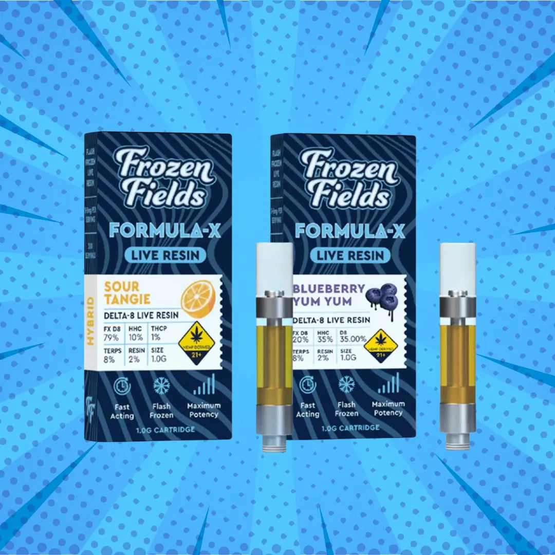 FROZEN FIELDS THC-A 1GM LIVE RESIN CARTRIDGE FROZEN FIELDS