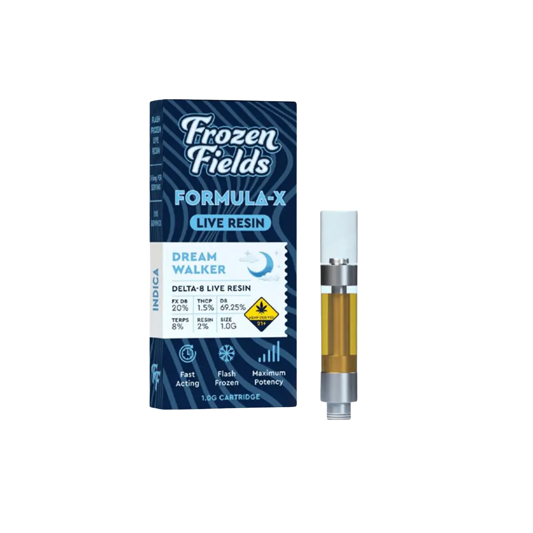 FROZEN FIELDS THC-A 1GM LIVE RESIN CARTRIDGE FROZEN FIELDS