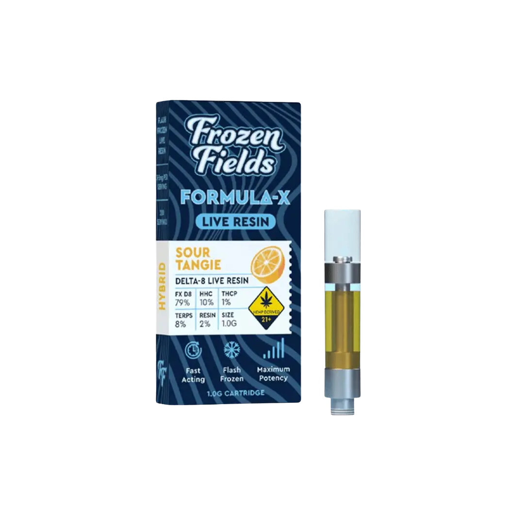 FROZEN FIELDS THC-A 1GM LIVE RESIN CARTRIDGE FROZEN FIELDS