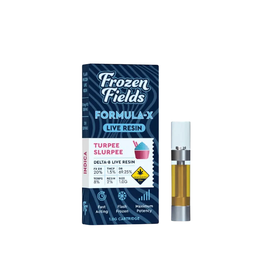 FROZEN FIELDS THC-A 1GM LIVE RESIN CARTRIDGE FROZEN FIELDS