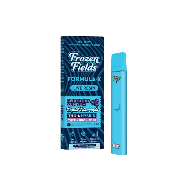 FROZEN FIELDS THC-A 3.5GM LIVE RESIN DISPOSABLE FROZEN FIELDS