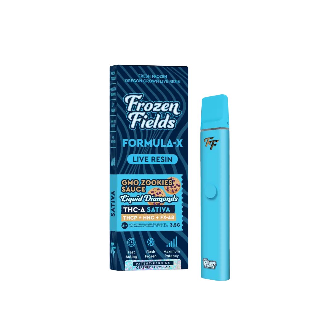 FROZEN FIELDS THC-A 3.5GM LIVE RESIN DISPOSABLE FROZEN FIELDS