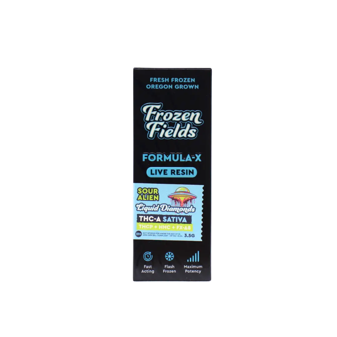 FROZEN FIELDS THC-A 3.5GM LIVE RESIN DISPOSABLE FROZEN FIELDS