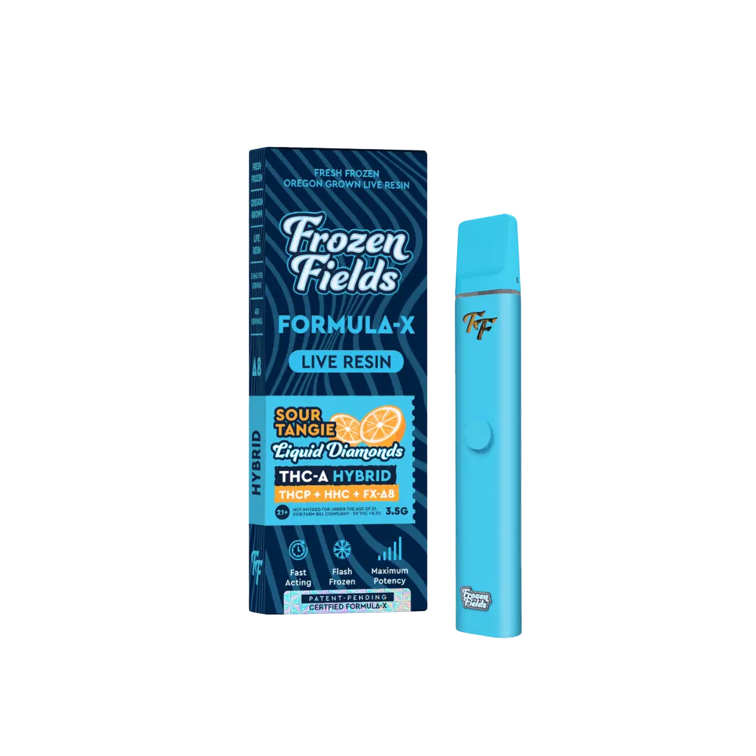 FROZEN FIELDS THC-A 3.5GM LIVE RESIN DISPOSABLE FROZEN FIELDS