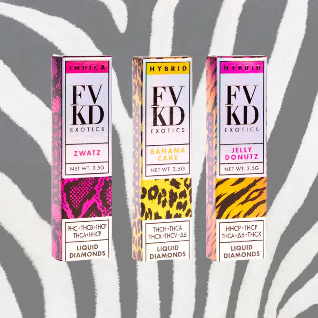 FVKD EXOTICS LIQUID DIAMONDS 3.5GM DISPOSABLE FVKD