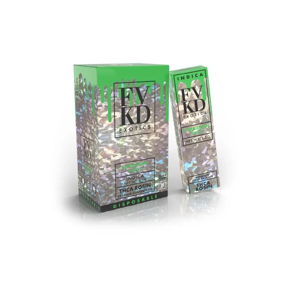 FVKD EXOTICS THCA ROSIN 3.5GM DISPOSABLE FVKD