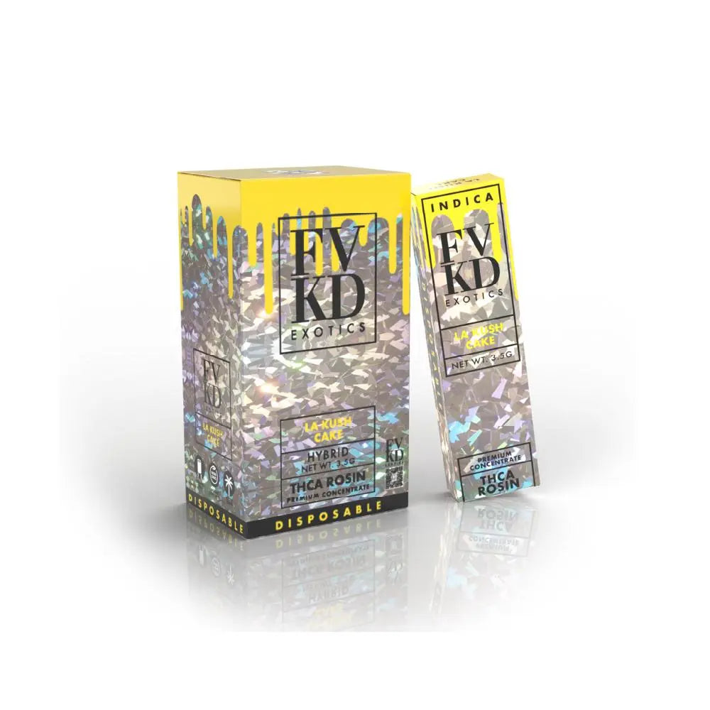 FVKD EXOTICS THCA ROSIN 3.5GM DISPOSABLE FVKD