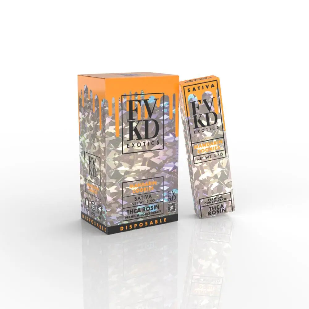 FVKD EXOTICS THCA ROSIN 3.5GM DISPOSABLE FVKD