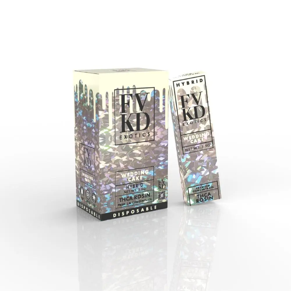 FVKD EXOTICS THCA ROSIN 3.5GM DISPOSABLE FVKD