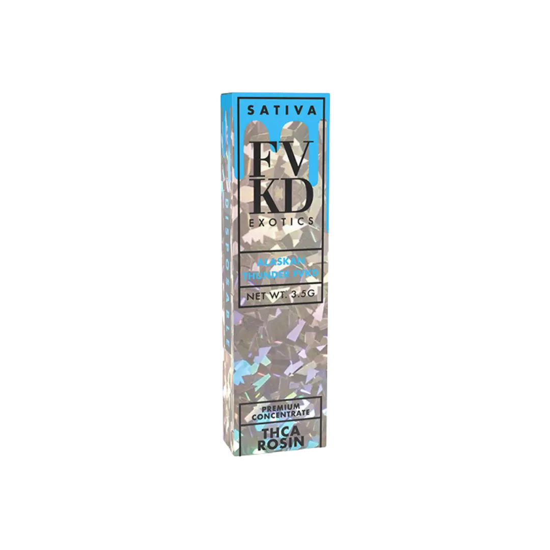 FVKD EXOTICS THCA ROSIN 3.5GM DISPOSABLE FVKD
