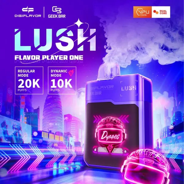 GEEK BAR DIGIFLAVOR LUSH 20K PUFFS DISPOSABLES GEEK BAR