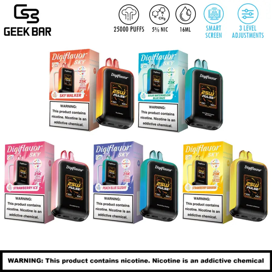 GEEK BAR DIGIFLAVOR SKY 25000 DISPOSABLE GEEK BAR