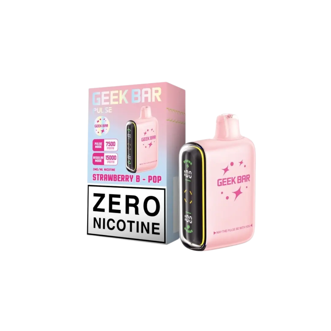 GEEK BAR PULSE 15000 PUFFS 0% NICOTINE DISPOSABLE GEEK BAR