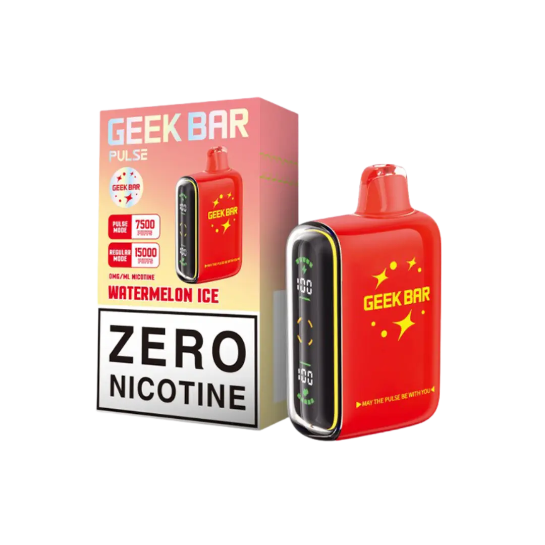 GEEK BAR PULSE 15000 PUFFS 0% NICOTINE DISPOSABLE GEEK BAR