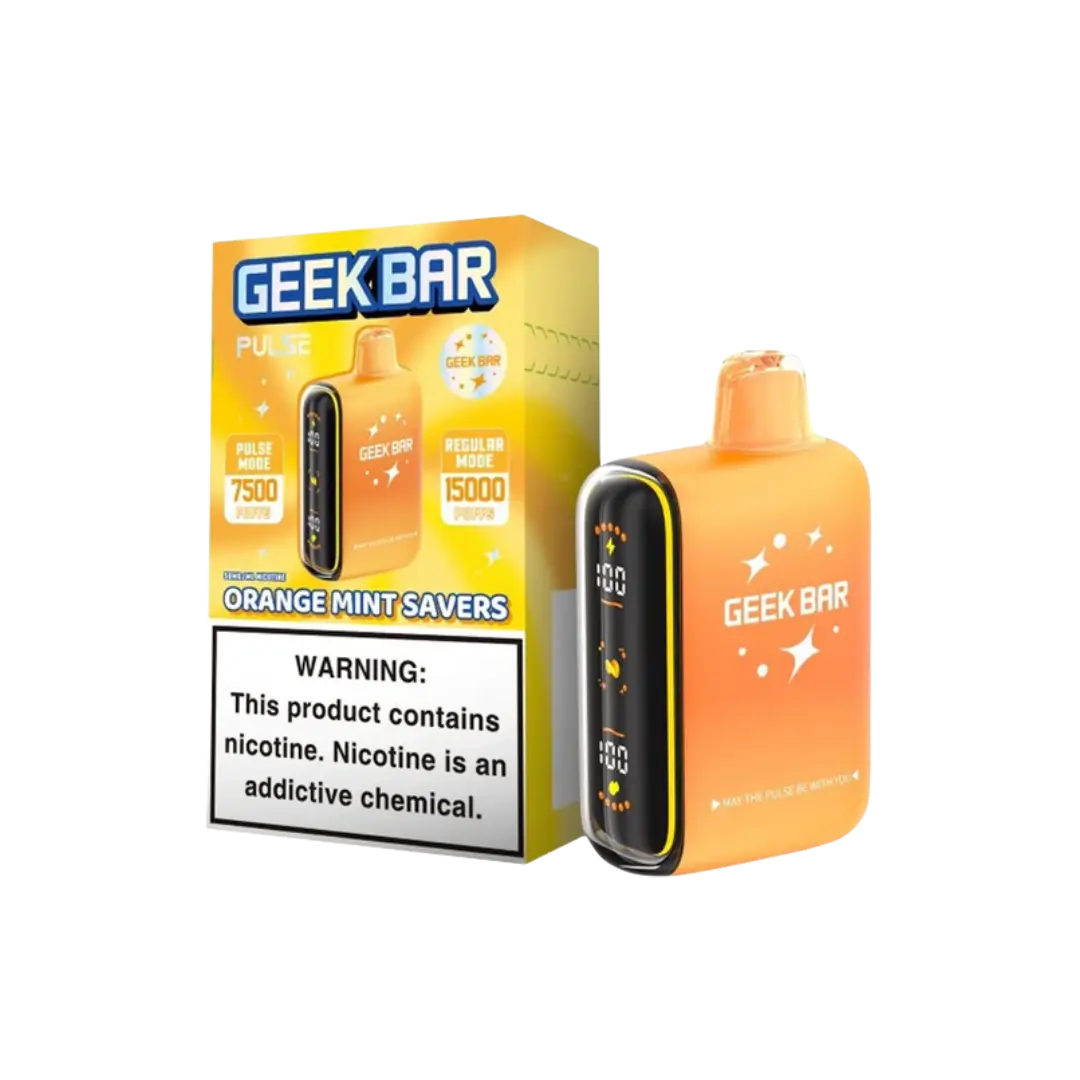 GEEK BAR PULSE 15000 PUFFS DISPOSABLE GEEK BAR